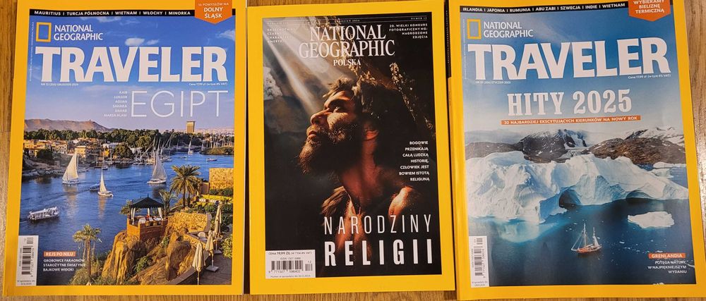 National Geographic 3 aktualne wydania