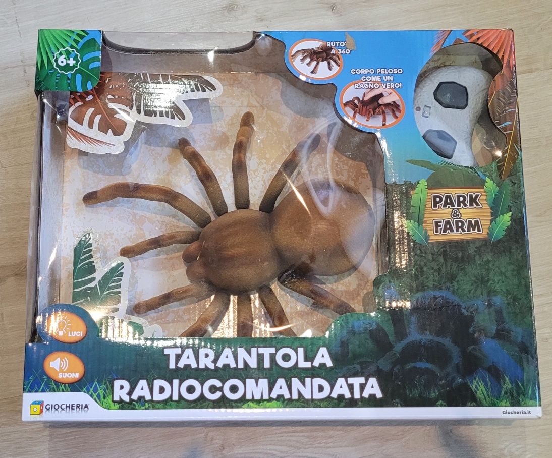 Pająk tarantula, zdalnie sterowany