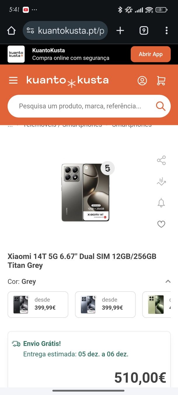 Vendo Xiaomi 14t novo