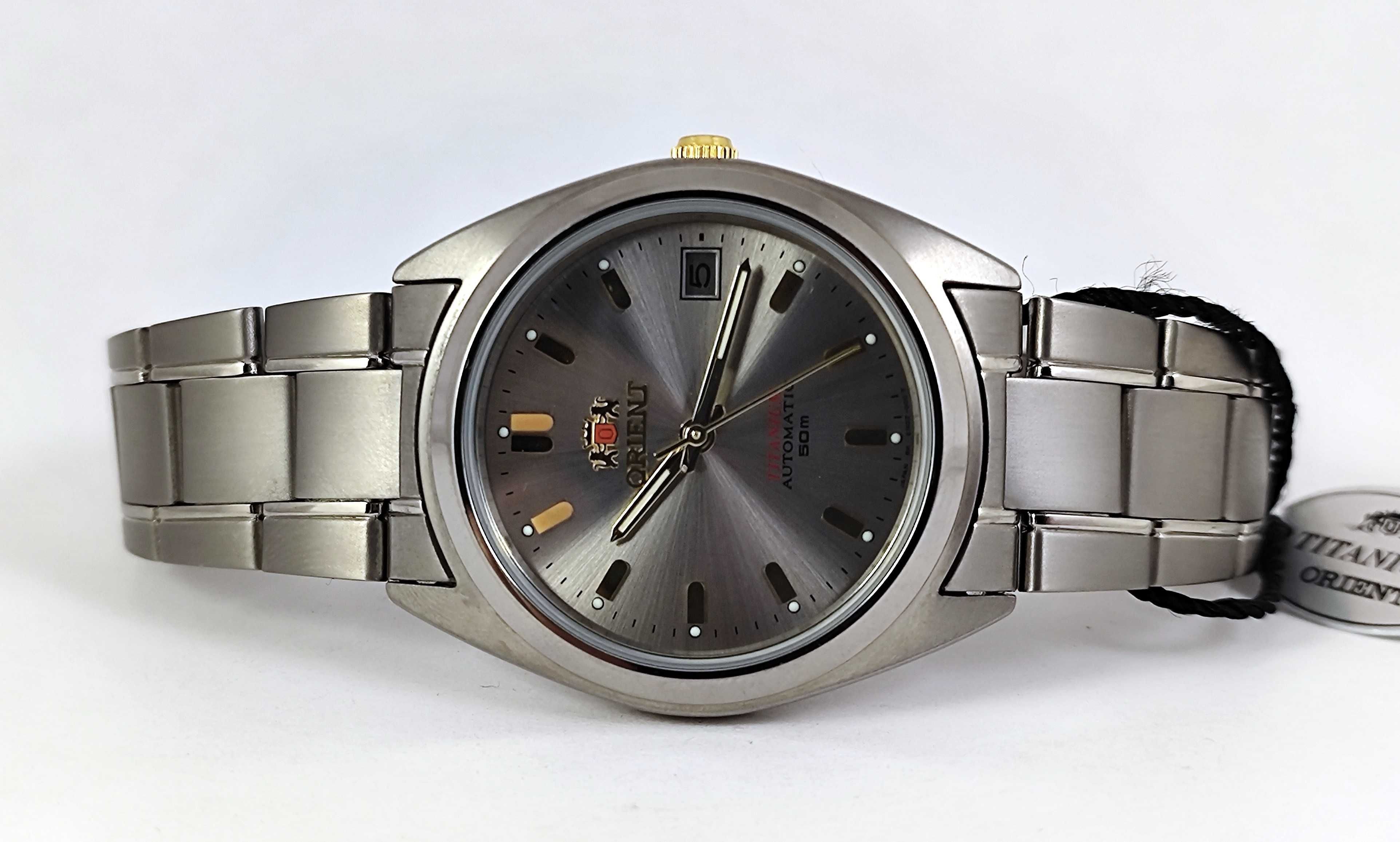 Новые часы Orient Titanium Japan. Часы Ориент Титан. Бирки, коробочка.