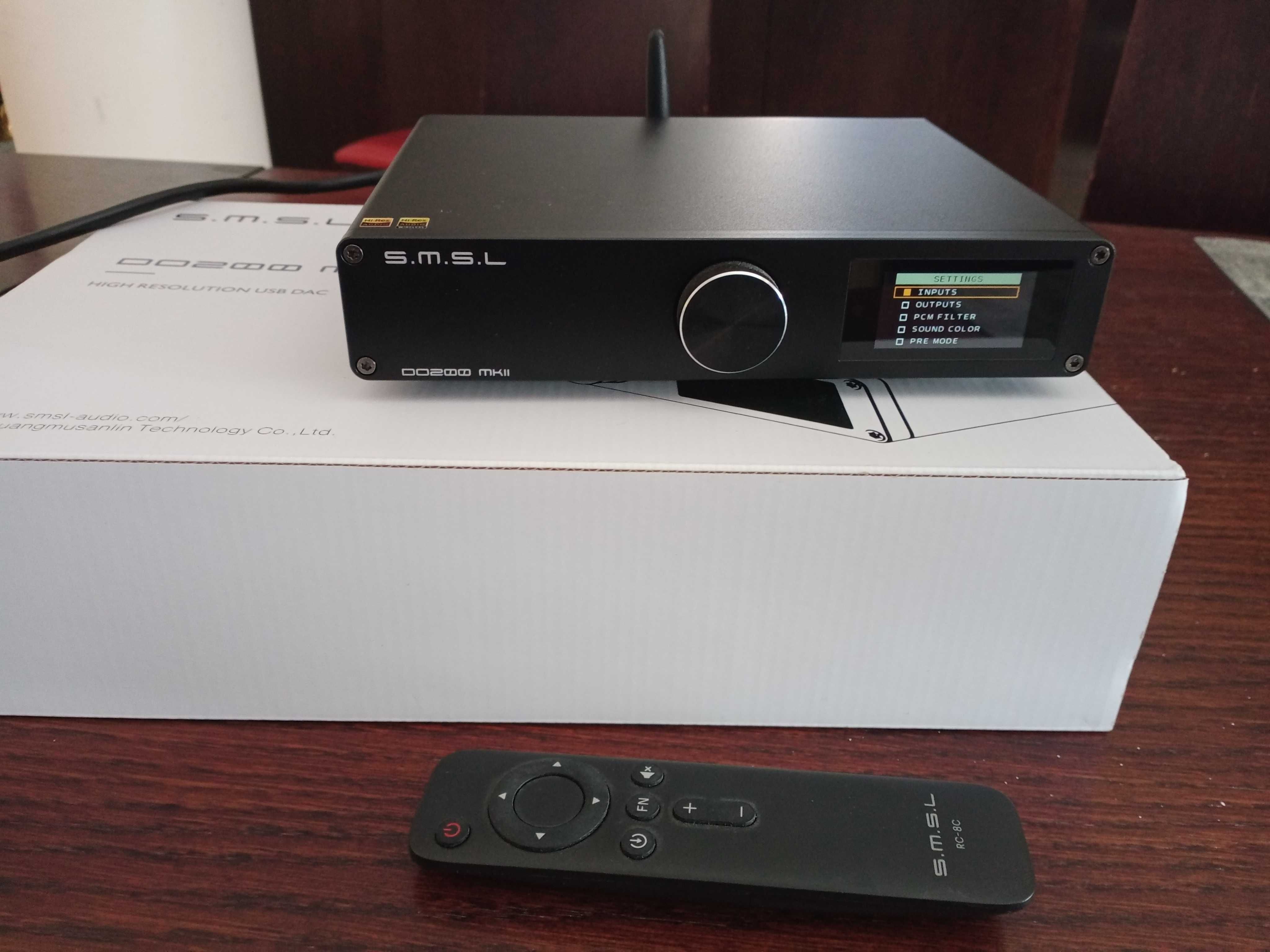 SMSL DO200 MKII DAC w idealnym stanie