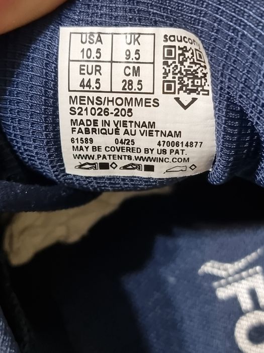 Оригінал 100% чоловічі кросівки saucony hurricane 25   EUR 44.5