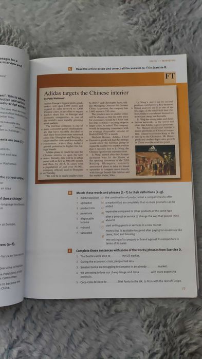 Książka Market leader business english course book