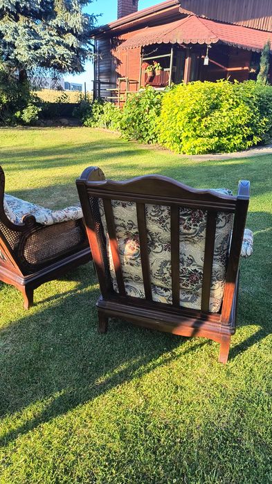 Stylowy komplet wypoczynkowy 3+1+1