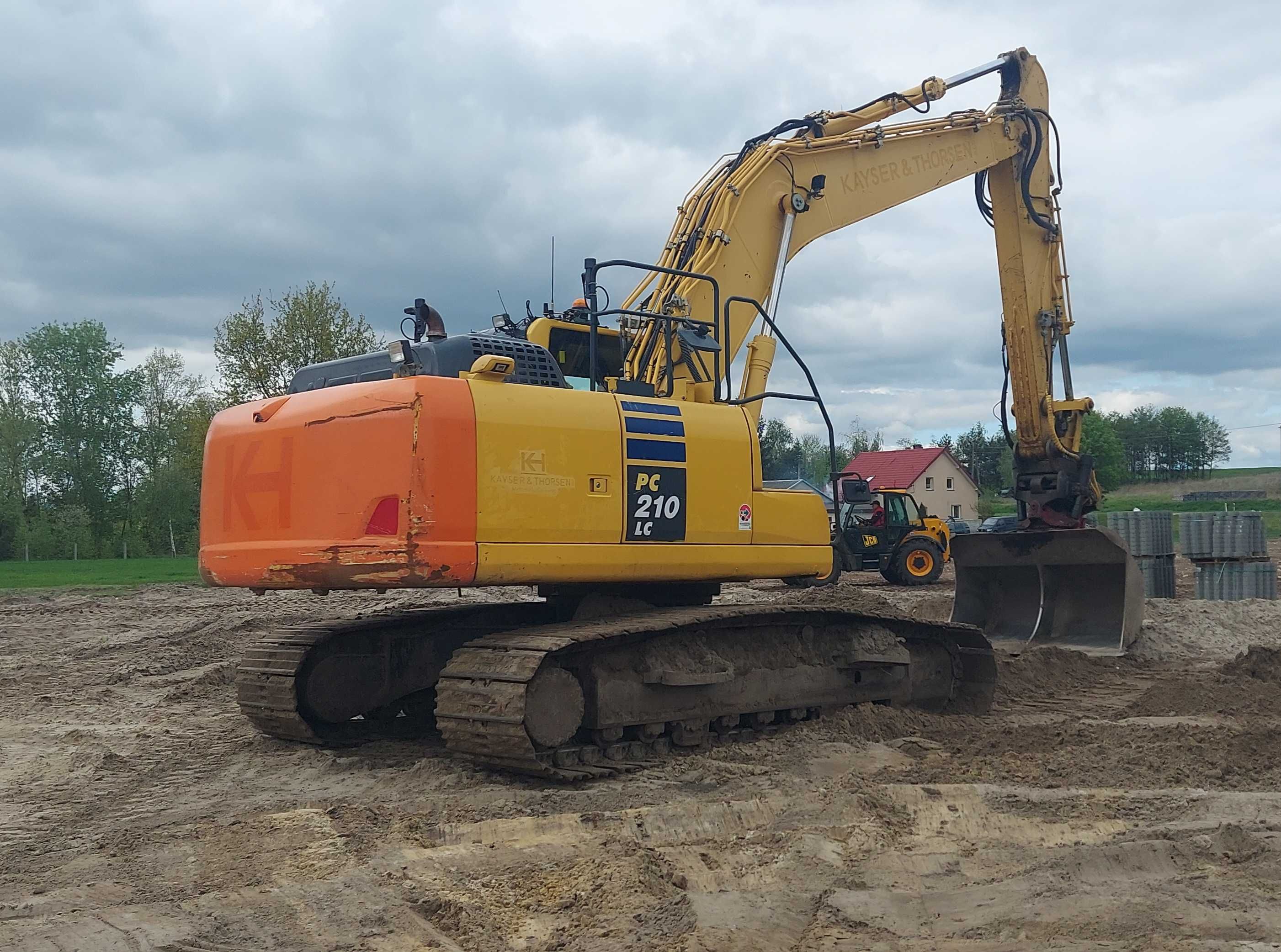 KOMATSU PC210LC-10 Rototilt R6 2 ŁYŻKI GPS 3D Koparka Gąsienicowa 2016