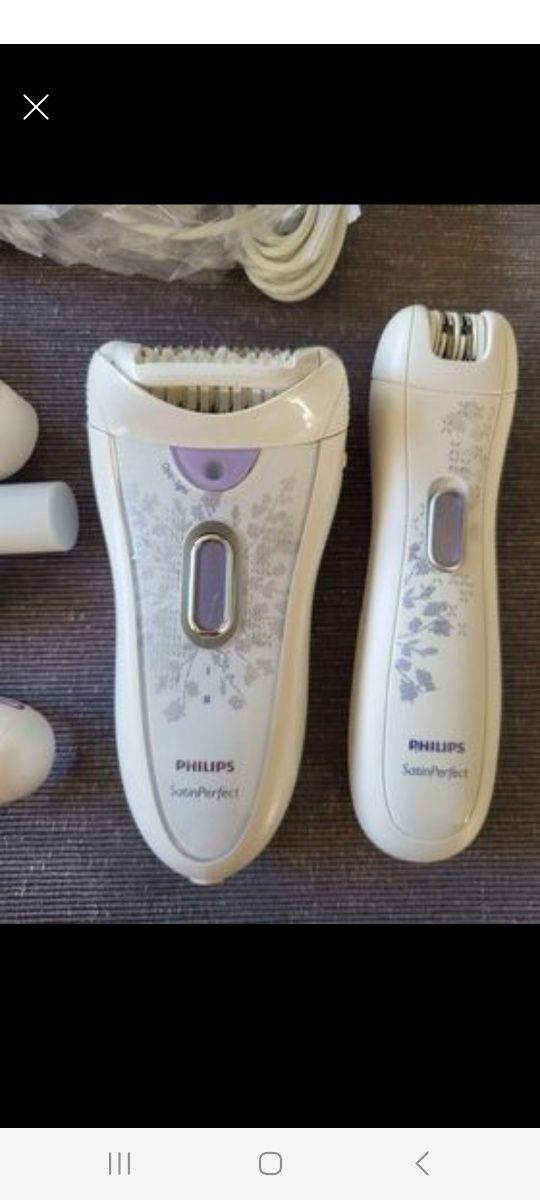 Pack Depiladora Philips Satin Perfect NUNCA USADA