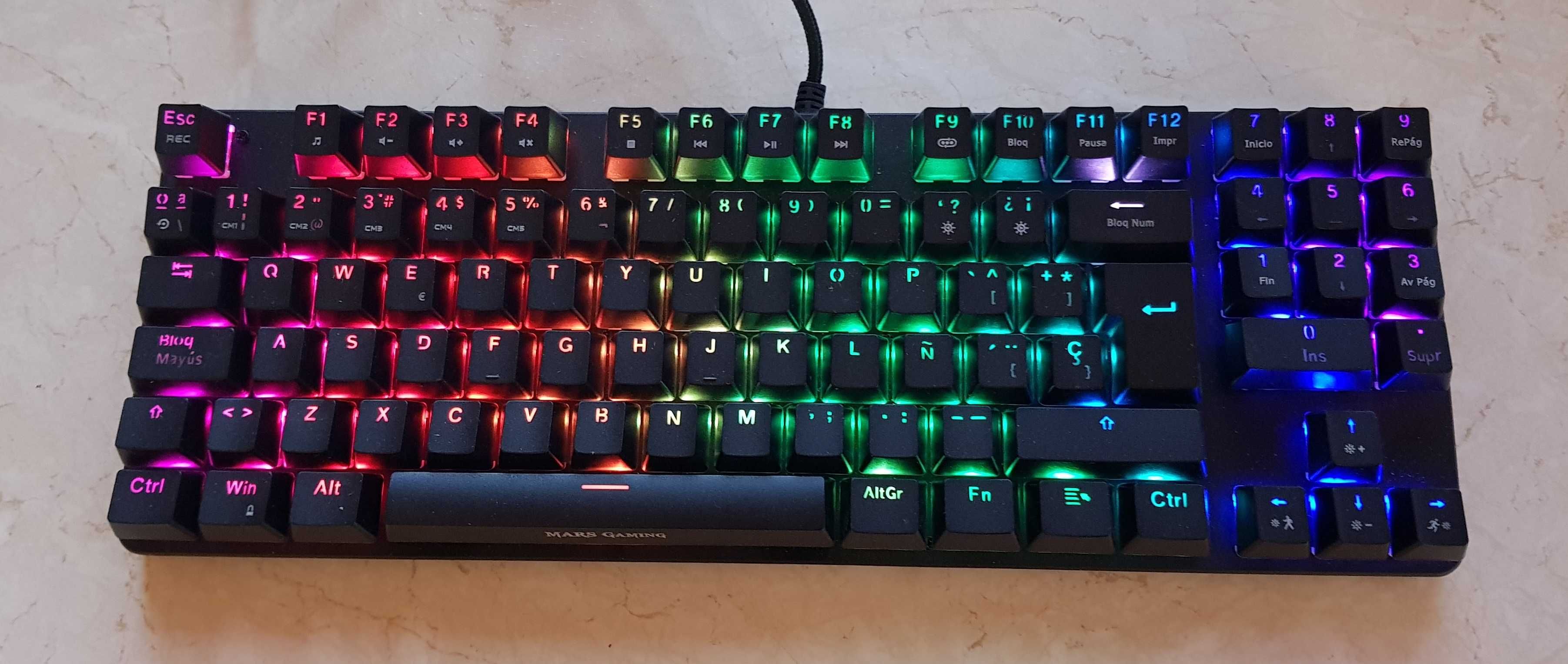 Klawiatura mechaniczna MARS GAMING MKREVOPRO RGB