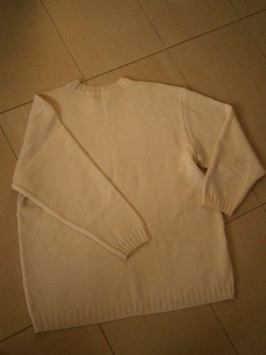 Sweter jasny ecru XL 48 Wysyłka 1 zł!