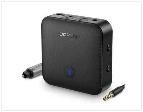 Ugreen Bluetooth 5.0 aptX HD Hi-Fi приемник + передатчик SPDIF