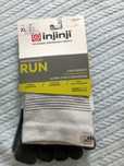 Injinji Run Lightweight Mini-Crew - Jasnoszary XL