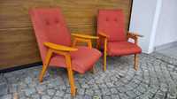 2x fotel Smidek Jitona Mid Century Design Lata 60 Czechosłowacja PRL