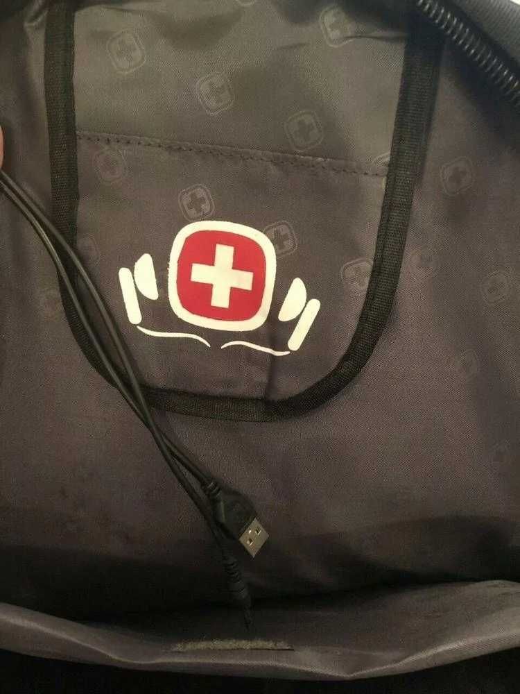 Швейцарський чоловічий рюкзак з ортопедичною спинкою