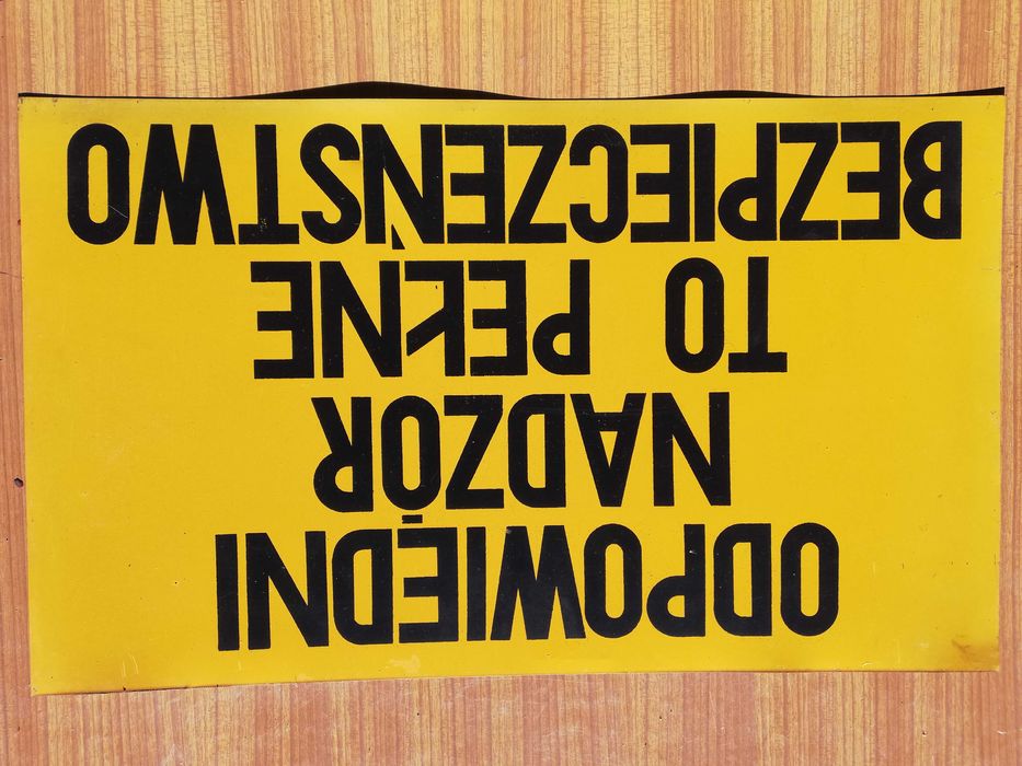 NR. 1. Tablica z PRL.