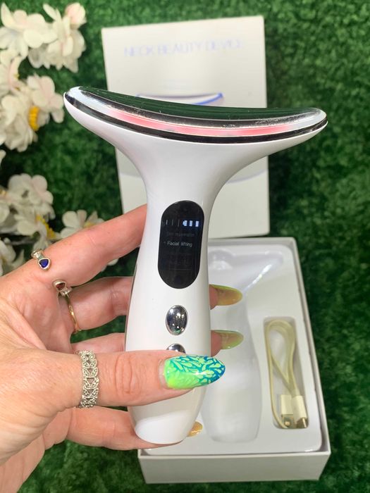 Мікрострумовий масажер Swan HY38 дл шиї підборіддя ліфтингу ультразвук