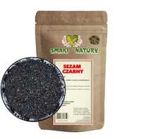 SEZAM Czarny PREMIUM 100g niełuskany SmakiNatury