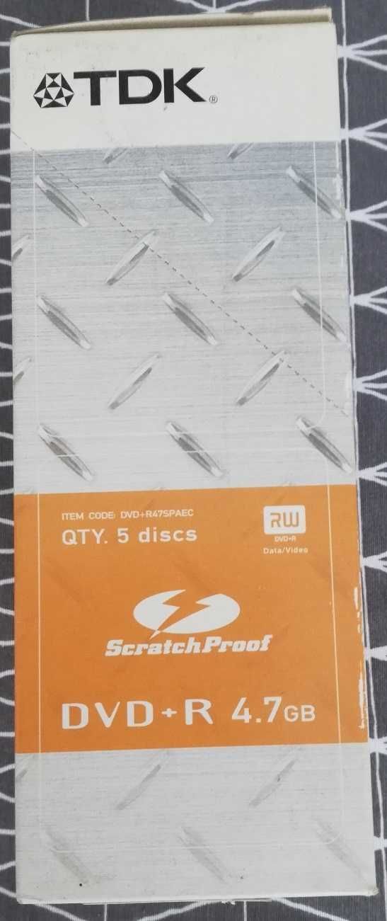 Nowe płyty DVD RW TDK Scratch Proof