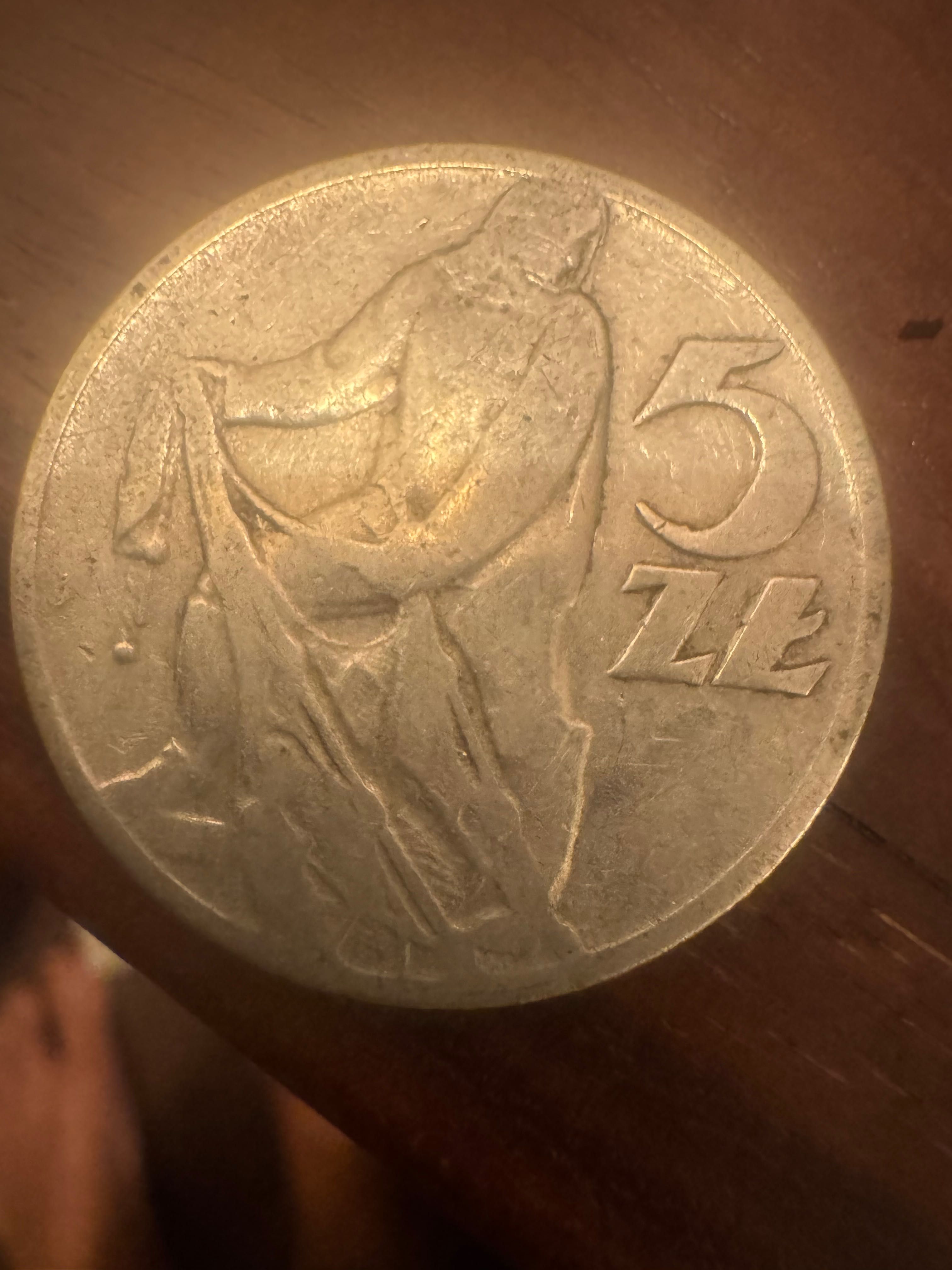 5 zł Rybak 1958 ..