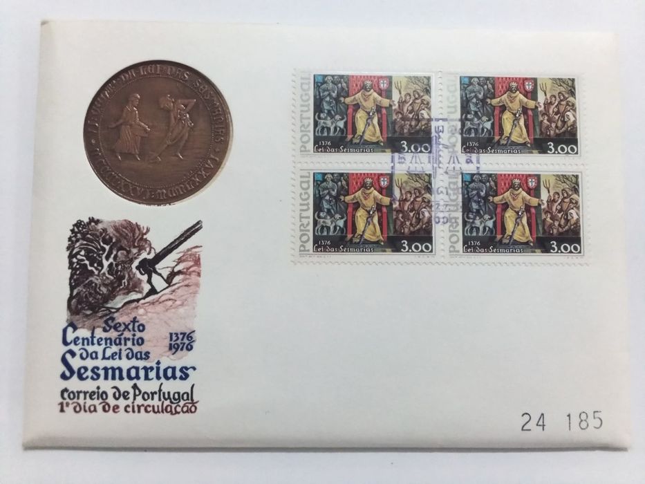 Filo-Medalhística - Lei das Sesmarias