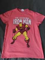 KOSZULKA T-SHIRT MARVEL IRON MAN M/L Nowa Duze Nadruk 100% oryginał !!