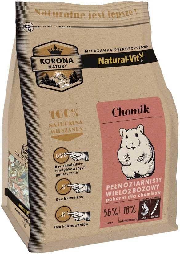 korona natury chomik 750g GRUBY KOCUR sklep zoologiczny