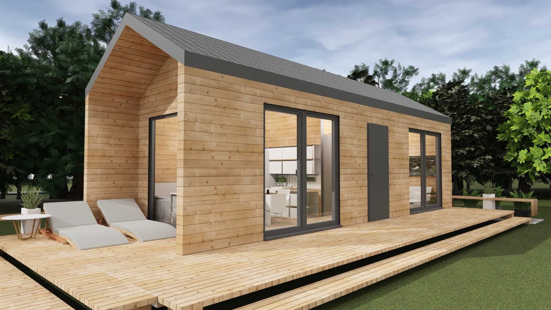 Domek mobilny holenderski letniskowy tiny house Na Gotowo!!!