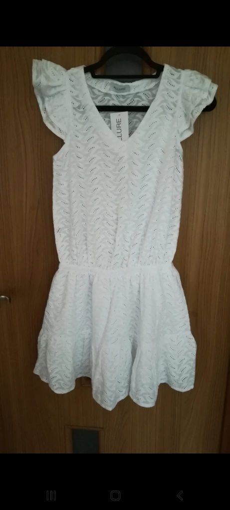 Nowa biała sukienka damska