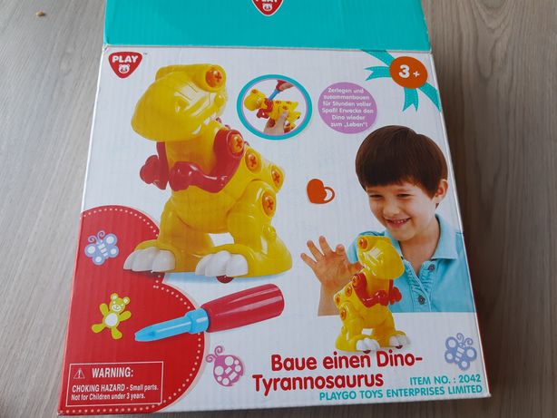 Zabawka dla dzieci rozkręcamy dinozaur