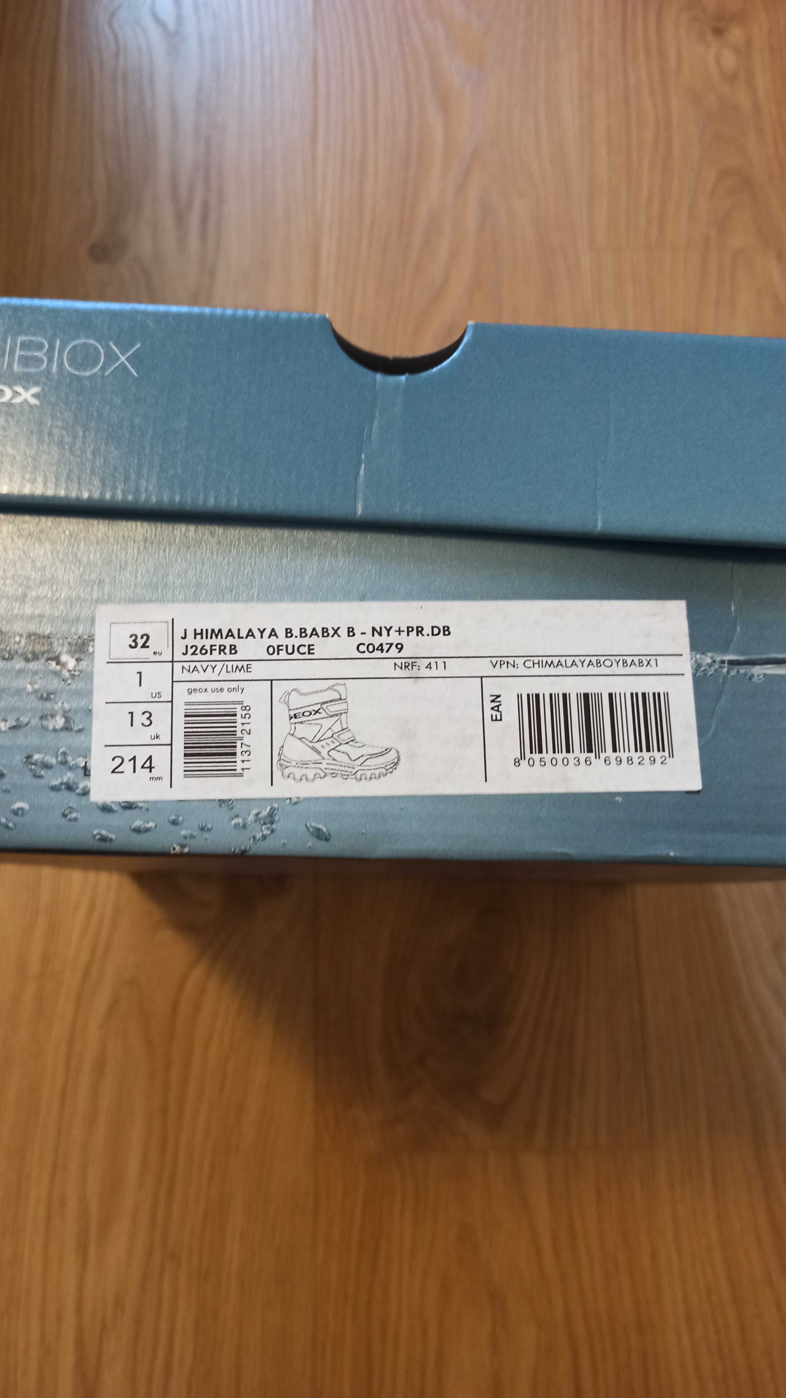 Buty zimowe śniegowce GEOX Himalaya 32