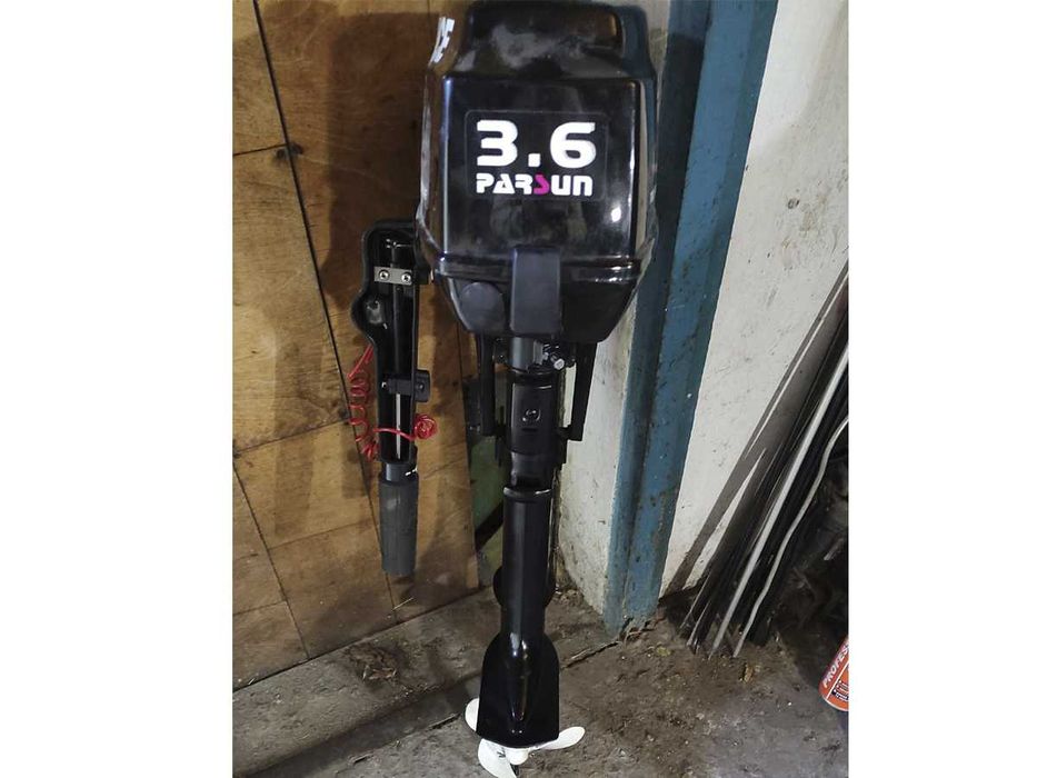 Човновий мотор Parsun TС3.6 BMS + чехол