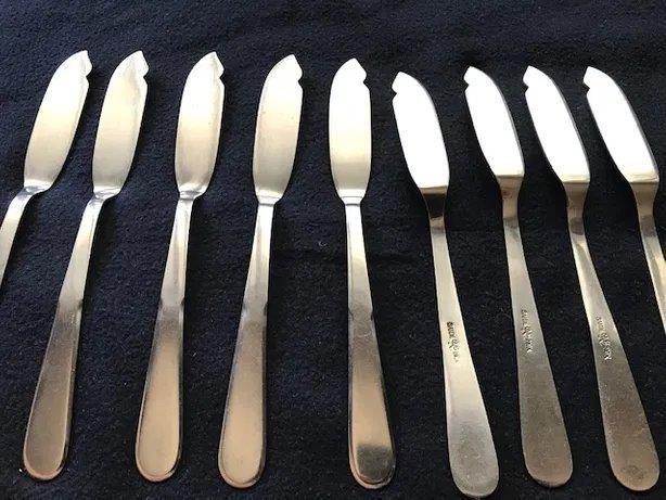 11 facas de peixe da antiga Fábrica Sande