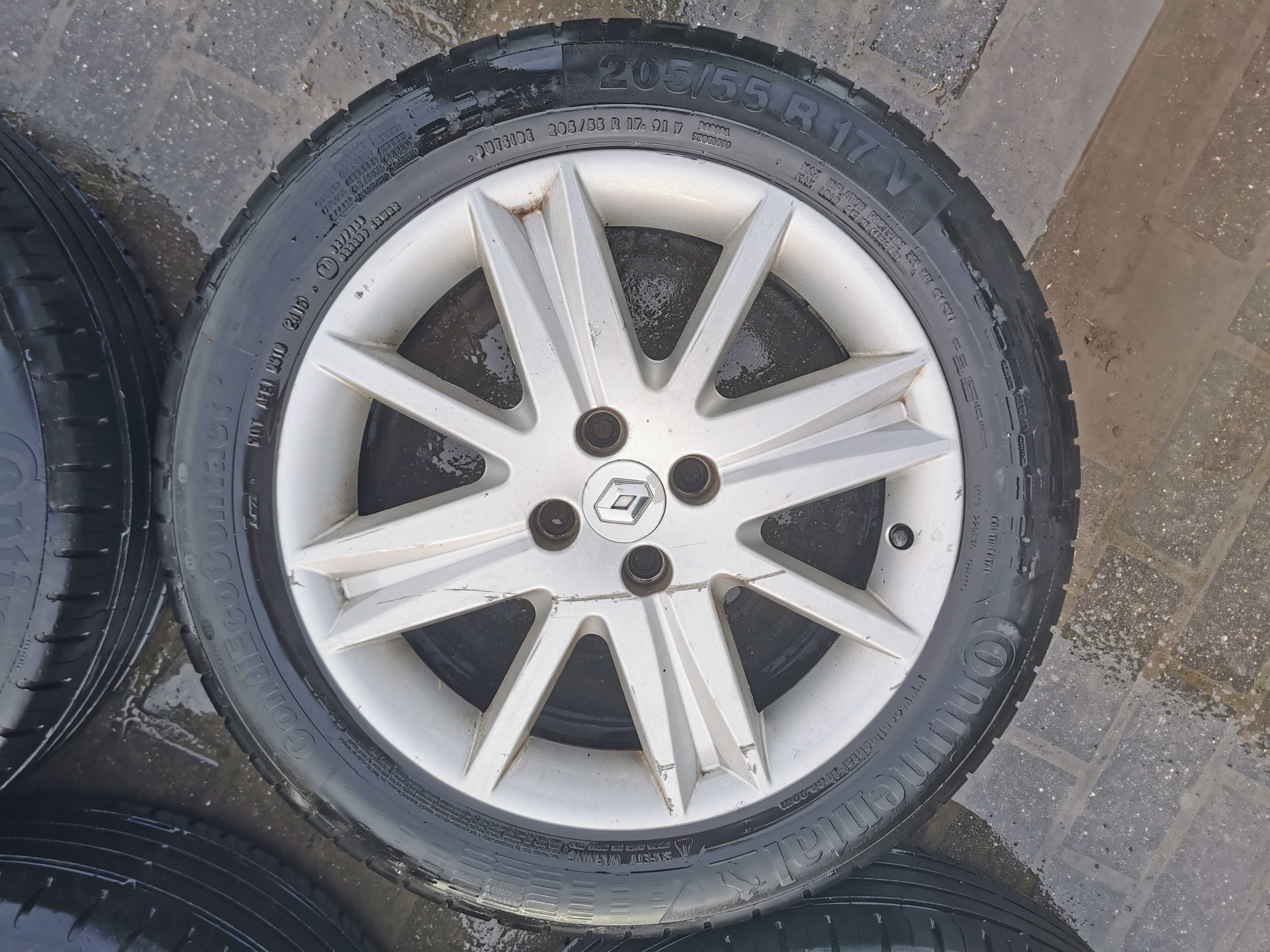 oryginalne felgi Renault R17 - Nervasport 17" 4x100