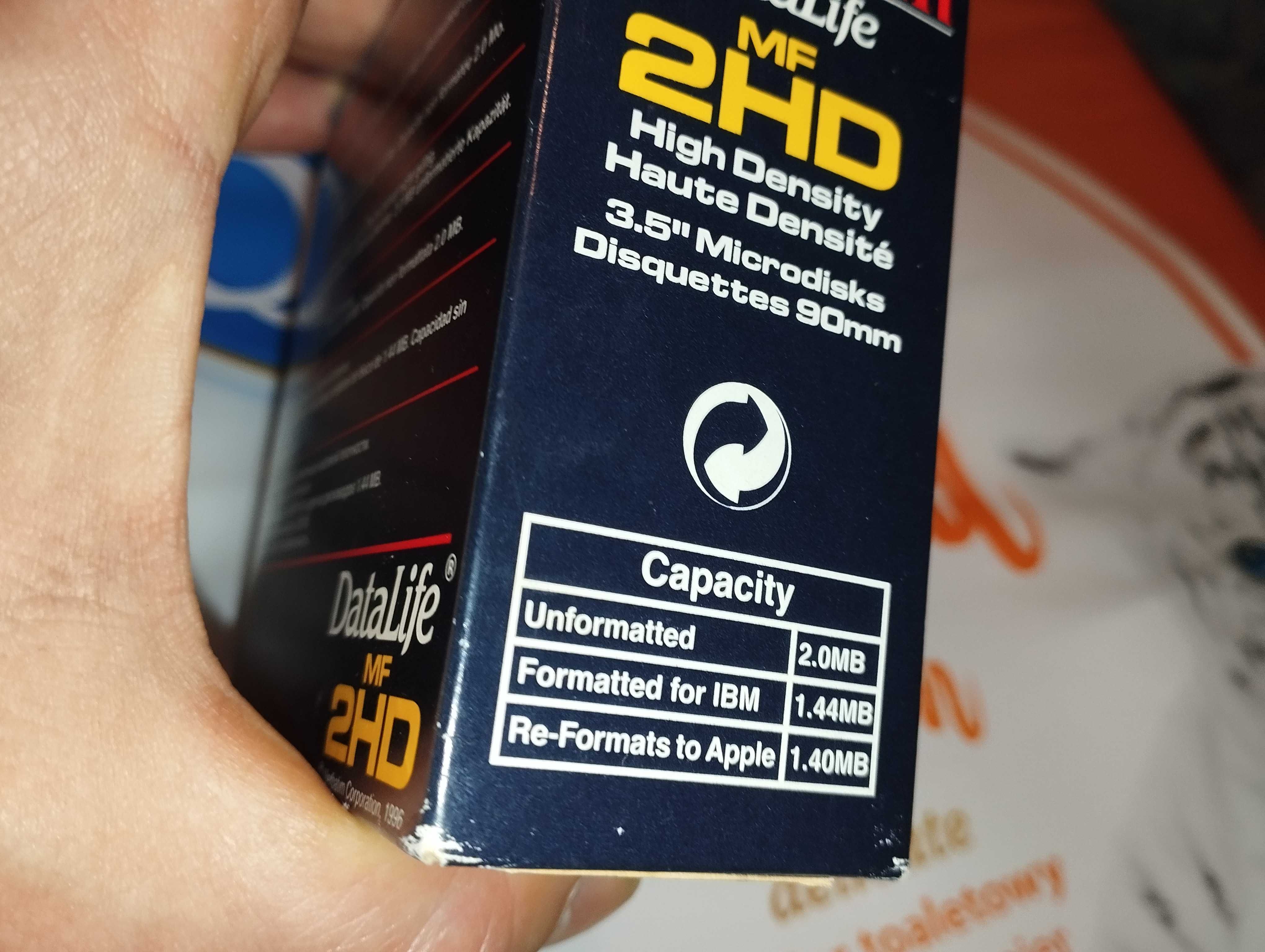 Dyskietki Dyskietka VERBATIM 3,5" MF2HD Data Life 10+1 gratis 1,44MB