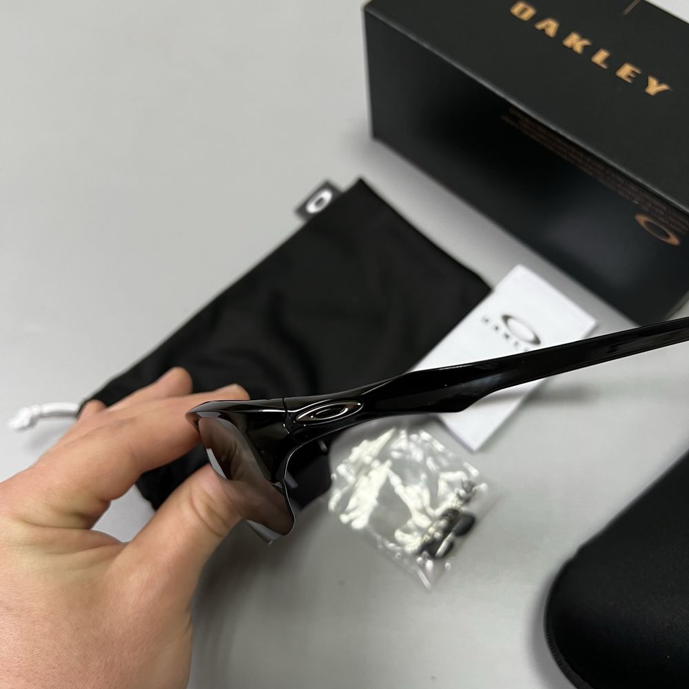 Oakley Flak Black оригинал новые солнцезащитные очки чёрные линзы NEW