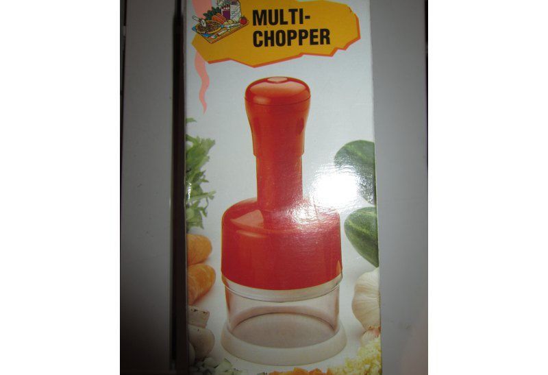 1 Corta Vegetais, no formato de uma hamburguer