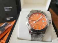 Christopher Ward C60 Trident 316L Limited Oragne Limitowany Diver