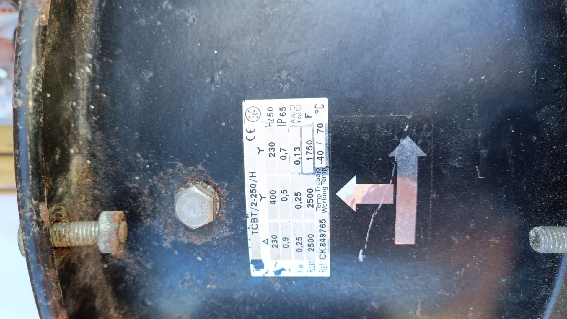 Ventilador helicoidal