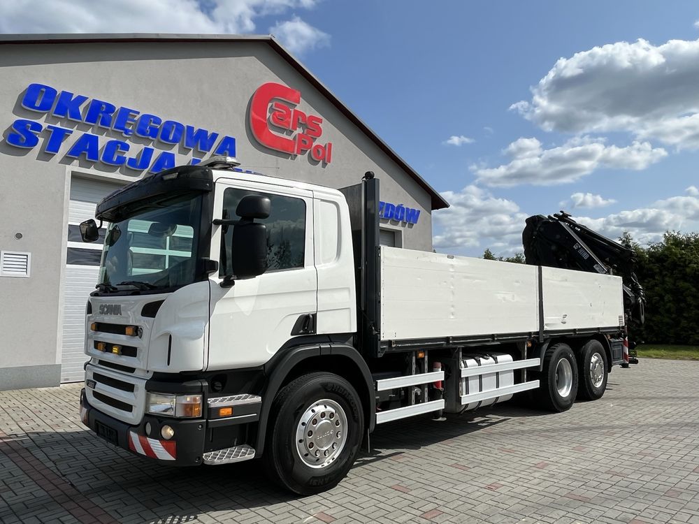 Scania P380 6x2 Hiab 288E-6 HiPro Jib 70x3 Pilot Hds 27m