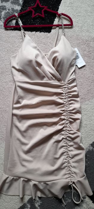 Nowa Sukienka mini ze ściągaczem