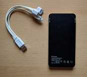 Power bank BARATA a funcionar