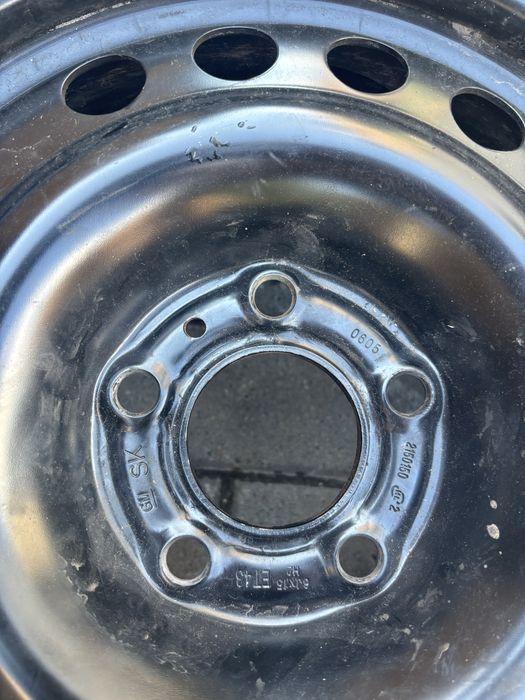 Koło zapasowe dojazdowe 185/60r15 et43 5x110 lewarek klucz Opel fiat