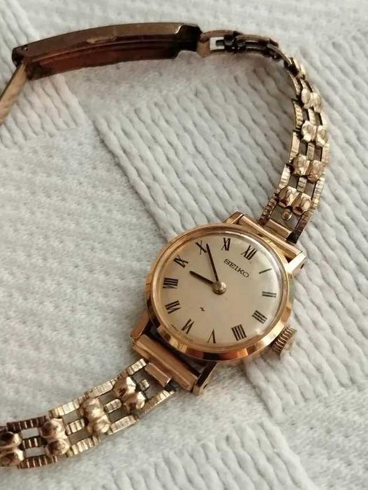 Seiko 11-0030 Ladies Watch, Gold Plated, Vintage