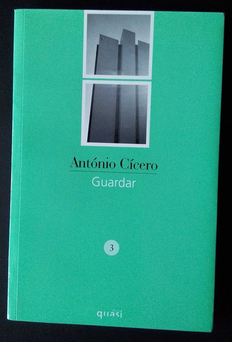 Livro "Guardar", de António Cícero