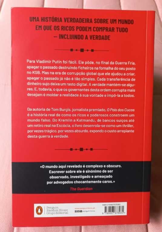 O País dos Cucos; Onde os ricos são os donos da verdade - Tom Burgis