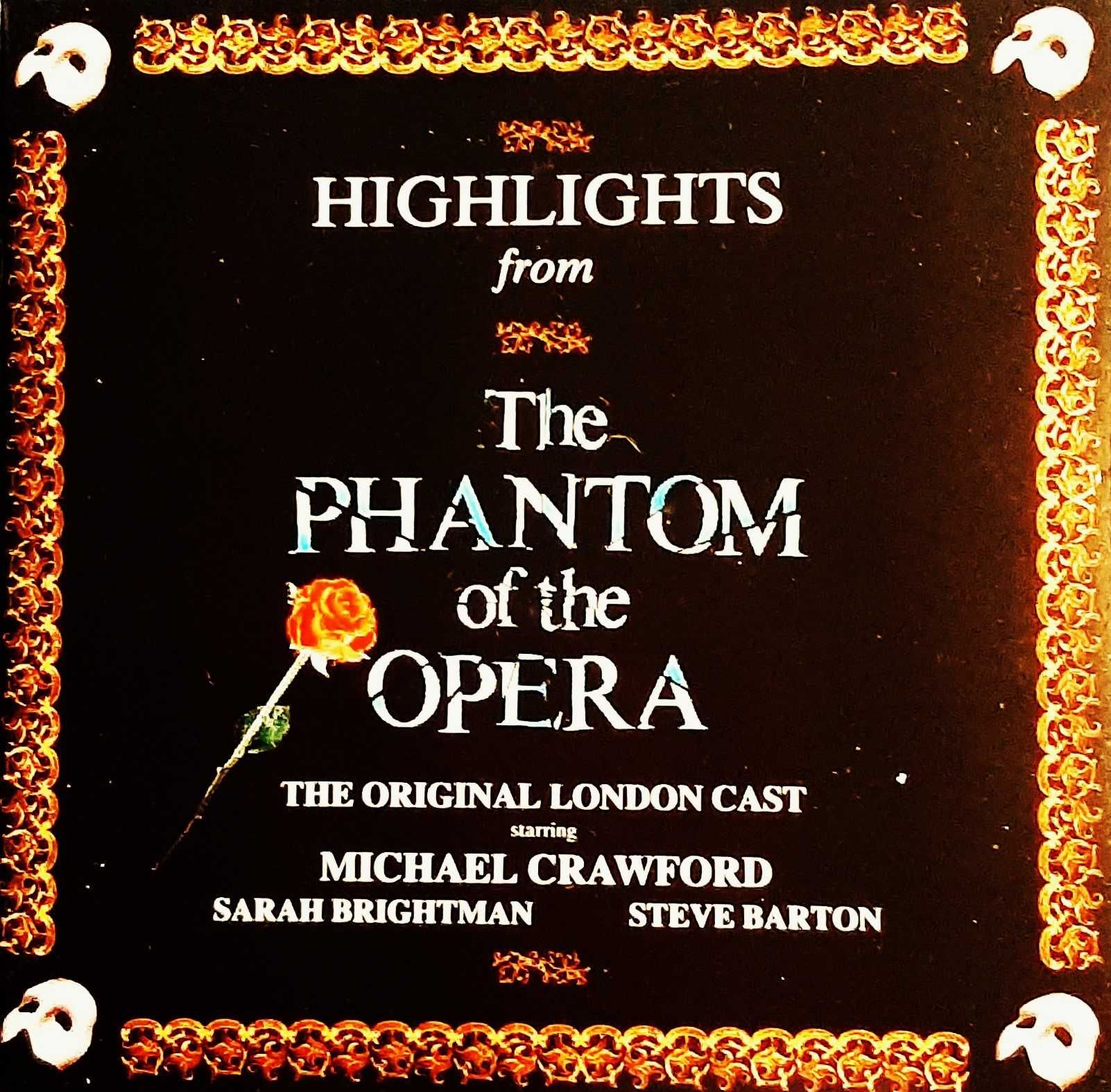 CD Słynne Dzieło Highlights From  PHANTOM Of THE OPERA -Upiór w Operze