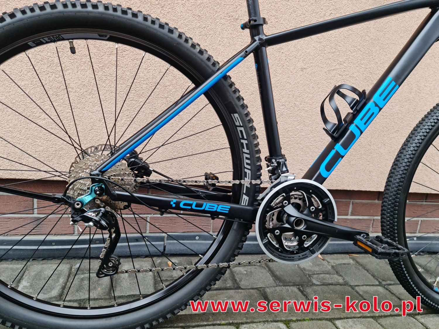 Rower górski MTB CUBE koła 29 SHIMANO DEORE XT ROCKSHOX okazja alu