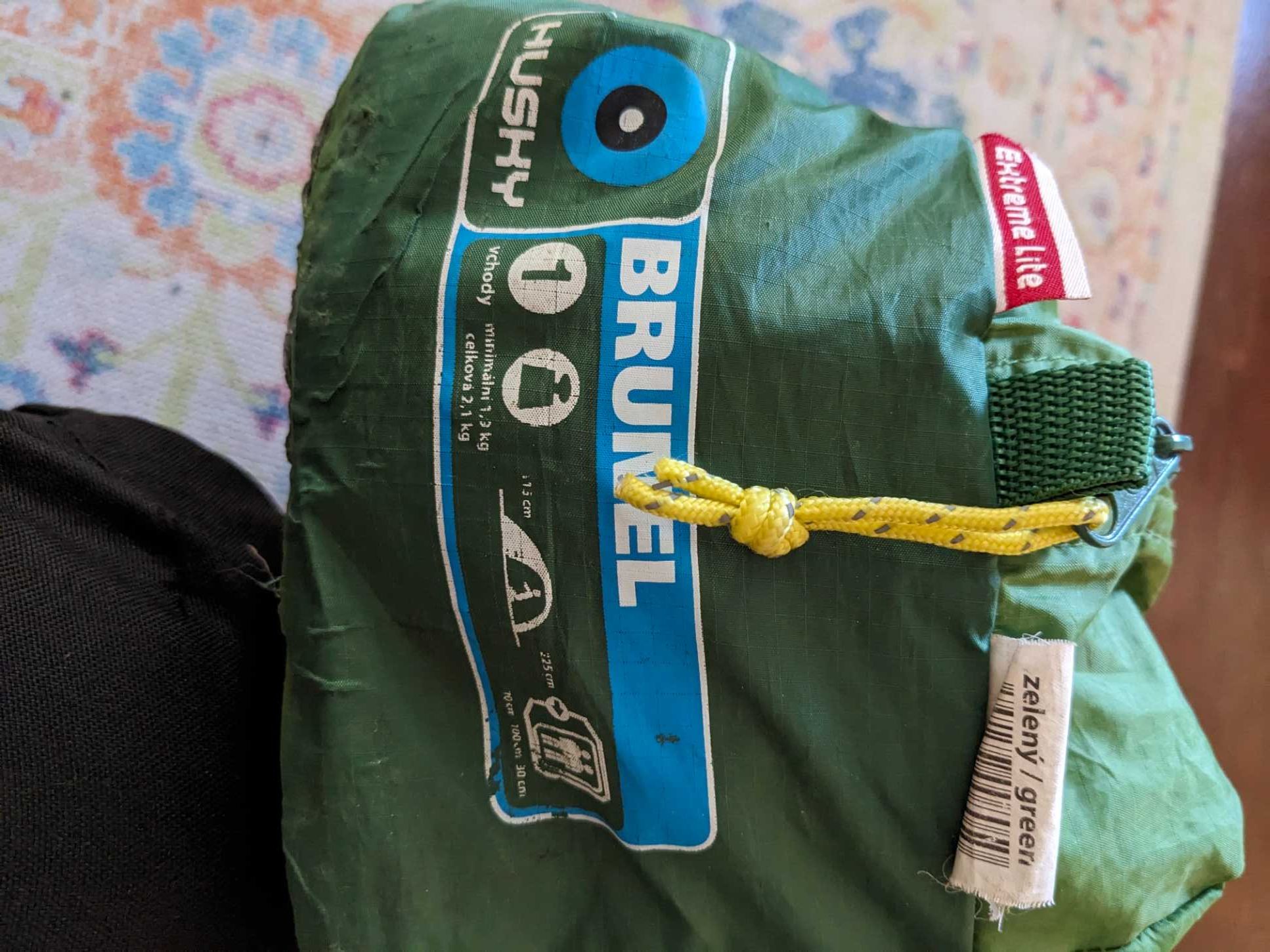 Namiot Husky Brunel 2 Extreme Lite - 2 osobowy, Lekki, dwuwarstwowy
