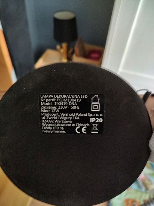 Lampa LED 12w nowoczesna