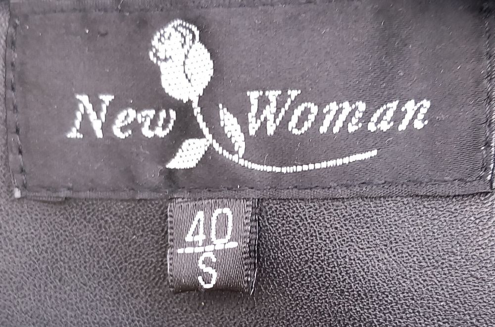 Casaco preto napa, tamanho S da New Woman 8€