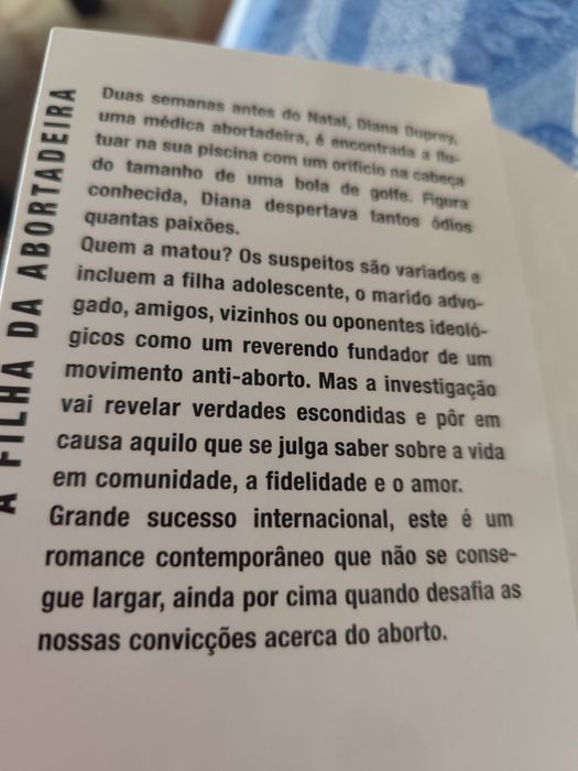 Livro "A Filha da Abortadeira" portes incluídos