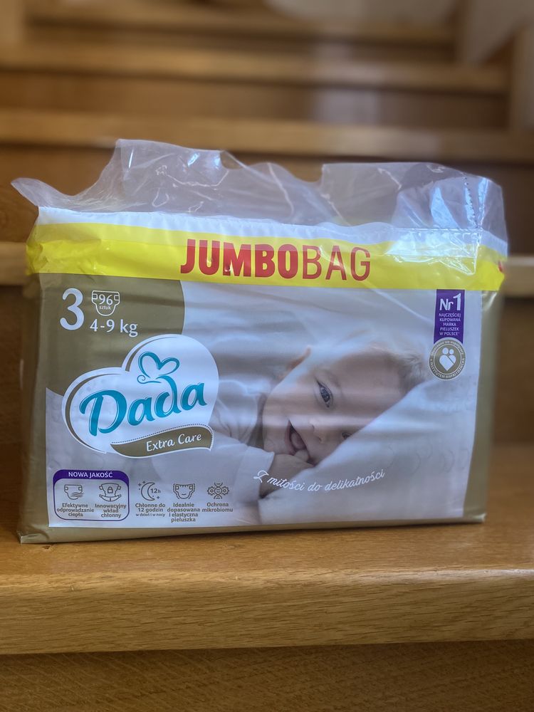Підгузки, памперси Dada Extra Care JumboBag 3,4,5.